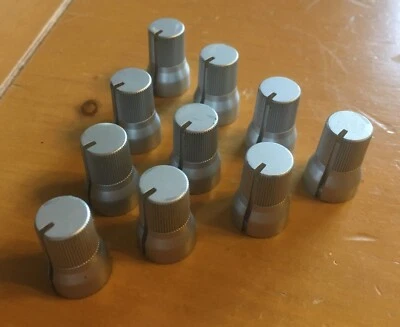 Vestax PMC PCV Mezclador Perilla Plateada Repuesto con Montaje de Eje "D" USADO Foto 1 de 4