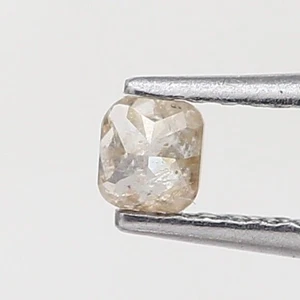 Yellow Loose Natural Diamond 0.14tcw Yellow Cushion Brilliantcut Diamond - Picture 1 of 18