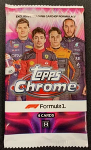 2023 Topps Chrome Formula 1 F1 Guaranteed (Red Ref Auto /5) Hot Pack - Picture 1 of 1