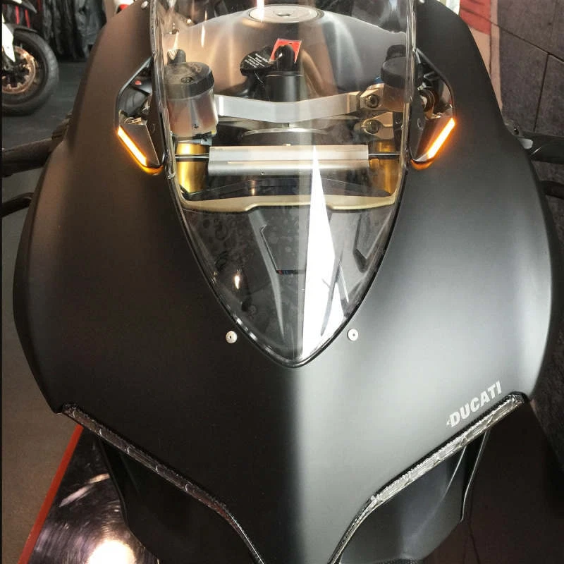 Nuevas señales de apagado de bloqueo de espejo retrovisor Panigale 11-14 Rage Cycles para Ducati 1199 Foto 1 de 1