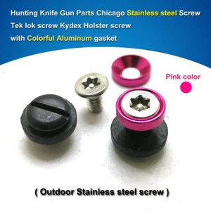 0.29"(7.5mm) colorful SUS304 TORX Screws knife scabbard screw Kydex Holster - Picture 1 of 22