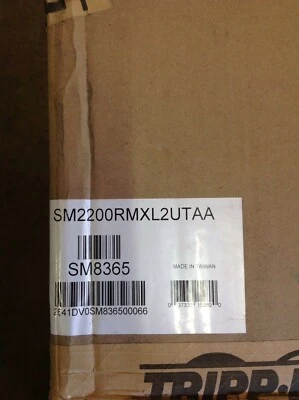 Tripp lite SM2200RMXL2UTAA 2200VA 1600W UPS SMART  ** SOLD AS IS - NO RETURN ** - Image 1 of 2