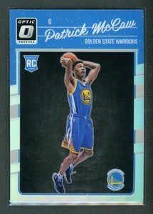 2016-17 PATRICK MCCAW PANINI DONRUSS OPTIC ROOKIE RC #181 SILVER