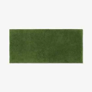 Made.com Aire Tappetino da bagno 100% cotone, 50x110 cm, verde muschio. - Foto 1 di 5