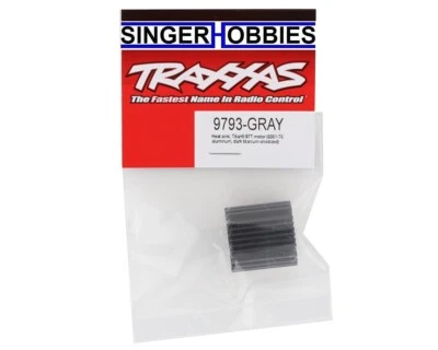 Traxxas 9793-GRAY Heat Sink Titan 87T Motor 6061T6 Aluminum Anodized TRX-4M TRA1 - Image 1 of 2