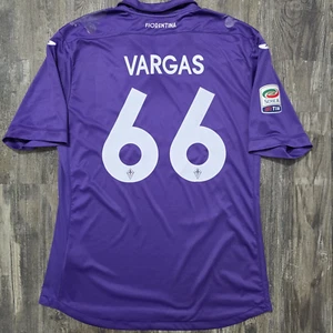 Camiseta de fútbol local 2014 Joma ACF Fiorentina Juan Vargas para hombre XXL Perú Italia - Imagen 1 de 12