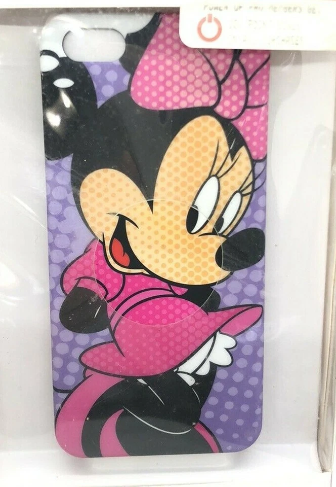 Disney Minnie Mouse I Phone 5 Case Pink Dress - Image 1 of 4