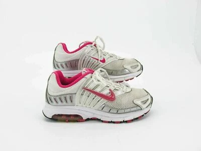 Nike женщин обуви Air Max запустить размер 6,5 М белый розовый Athletic кроссовок подержанные qp - Изображение 1 из 4