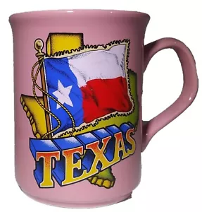 Texas Souvenir Kaffeebecher TX Flagge rosa Tasse Eit England Ideas 'N Motion Corporate - Bild 1 von 12