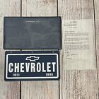RARE 85 Years of Chevrolet History 1911-1996 Collectible Booklet And Letter