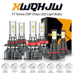 For Chevy Avalanche 2007-2013 - 6x LED Headlight+Fog Light Bulbs Kit XWQHJW Lamp - Picture 1 of 8