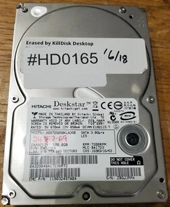 500GB 7200RPM - Hitachi Deskstar HDS725050KLA360 3.5" Hard Disk Drive - Picture 1 of 1