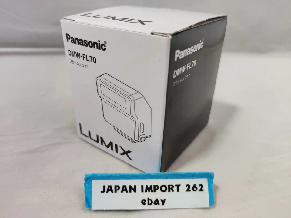 Panasonic Taschenlampe DMW-FL70-K Schwarz Für DMC-GM5/DMC-GM5K/LX100 JAPAN