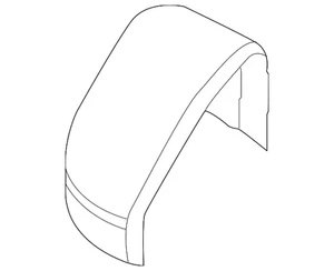 Genuine Volkswagen Cover 5C6-857-538-9B9 - Picture 1 of 4