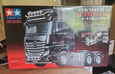 TAMIYA RC 56348 Mercedes-Benz Actros 3363 6x4 GigaSpace 1:14 Assembly Kit. - Image 1 of 4