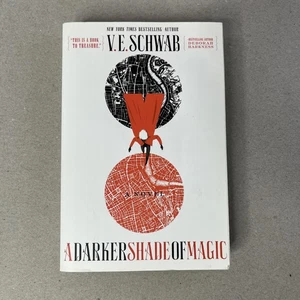 A Darker Shade Of Magic V E Schwab 2015 Fantasy Novel Trade Paperback Book - Picture 1 of 9