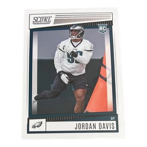 Panini Score Football 2022 NFL Karte Nr. 357 Jordan Davis - Picture 1 of 1
