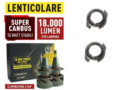 Kit Led lenticolari per VW Passat B6 B7 36000 lumen 6000K Abbaglianti + Anabb... - Immagine 1 di 2