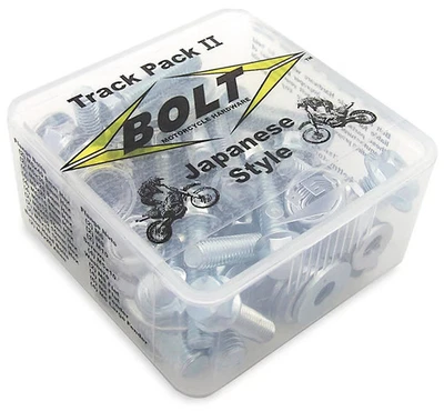 Bolt MC Hardware Japanese Track Pack 2 Motorcycle Dirt Bike 54TRKPK 2401-1634 Foto 1 de 4
