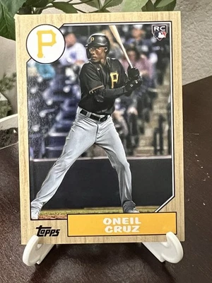 2022 Topps Archives - 1987 Topps Design Oneil Cruz #211 (RC) - Image 1 of 2