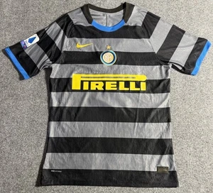 Nike Inter Milan Hakimi #2 2020/21 3rd Striped Jersey Mens Size Large 724614-100 - Picture 1 of 20