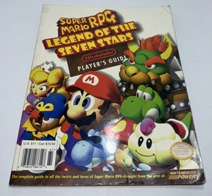 OEM Super Mario RPG Legend of the Seven Stars SNES Nintendo Power Player's Guide - Picture 1 of 5