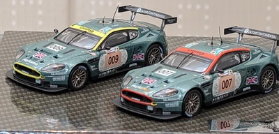 Set IXO 1/43 Aston Martin DBR9 007 & 009 Le Mans 2006 Limited Edition 1708/2000 - Immagine 1 di 4