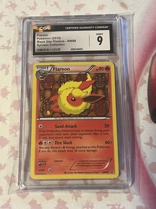 CGC 9 MINT Flareon 2013 Black Star Promos BW88 Holo Pokemon Karte - Bild 1 von 4
