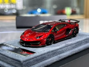 TG 1:64 GradePro Red SVJ LP770-4 Aventador Sports Model Diecast Resin Car New - Picture 1 of 9