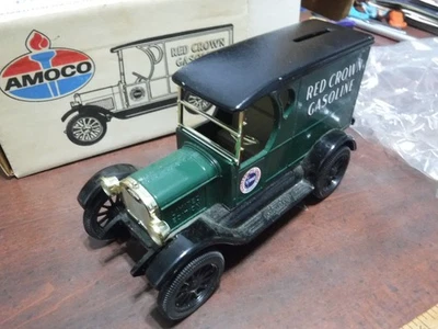 ERTL масштаб 1/25 Amoco Red Crown бензин 1923 Chevy 1/2 тонны грузовик банка - 1991 - Изображение 1 из 4