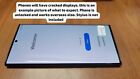 Samsung Galaxy Note 20 Ultra  128GB FACTORY UNLOCKED CRACKED SCREEN WORKING!!