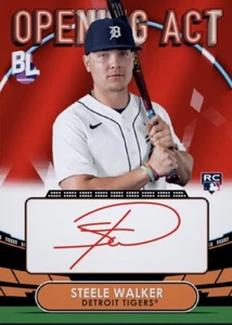 [DIGITAL] Topps Bunt - Steele Walker Big League 23 S2 Opening Act Signature Red - Picture 1 of 1