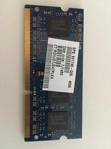 EPILDA 4GB PC3-12800 (DDR3-1600) Arbeitsspeicher (RAM) Laptop SO-DIMM 11-12-B4 - Bild 1 von 1