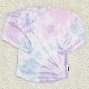 Maglia Walt Disney World pastello viola rosa blu tie dye spirito adulto nuova con etichette, taglia XS - Foto 1 di 10
