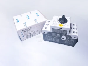 PKZM0-6.3 EATON Motor Protection Circuit Breaker 4‑6.3 A 2.2 kW 3‑Pole DIN Rail - Picture 1 of 5