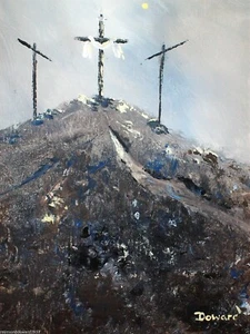 Religious Jesus Large 20x20 Gallery Wrapped Canvas Reproduction - Picture 1 of 1