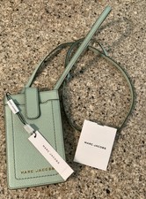 marc jacobs green crossbody bolsa