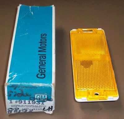 Oldsmobile 88/98 1973 73 izquierda izquierda izquierda guardabarros lateral lámpara marcadora NOS GM 911931 Foto 1 de 4