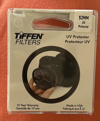 Tiffen 52UVP  52mm UV Protection Filter - Image 1 of 3