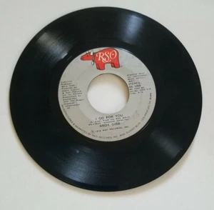 Andy Gibb I Go For You / Time Is Time Record 45 RPM Vinyl - Picture 1 of 2