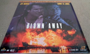 BLOWN AWAY (1994) LASERDISC LETTERBOXED DTS SURROUND AUDIO TESTED VGC - Picture 1 of 5