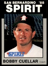 1988 Best San Bernardino Spirit Bobby Cuellar San Bernardino Spirit #27