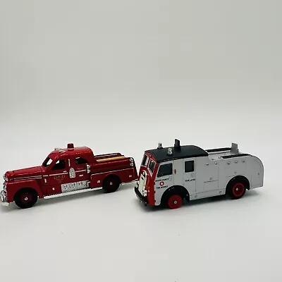 Crogi Classics Fire Trucks Diecast Seagrave & Dennis F8 Fire Engine 3.5in - Image 1 of 4