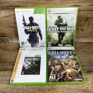 Lot of 4 Call of Duty Xbox 360 Games - Microsoft Xbox 360 Tested - Picture 1 of 24