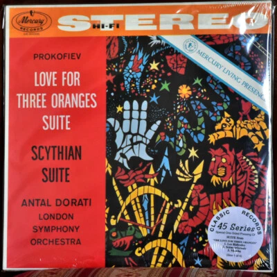 AUDIOPHILE CLASSIC RECORDS PROKOFIEV "Love for 3 Oranges" 45rpm #4LP SET SEALED - Image 1 of 2