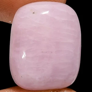 Natural Pink Kunzite Radiant Cabochon Loose Gemstone 17 Ct. 17X13X5 mm EE-45000 - Picture 1 of 2