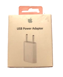 Apple USB Power Adapter Original MGN132M/A – Chargeur Secteur iPhone iPod - Photo 1 sur 9