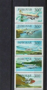Foroyar / Faroe Islands - "AVIATION ~ PLANES" MNH Set 1985 - Picture 1 of 4