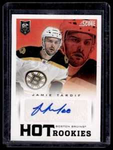 2013-14 Panini Score Hot Rookie Signatures Jamie Tardif Rookie Auto #613 Boston - Picture 1 of 2