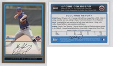 2009 Bowman Prospects Gold Jacob Goldberg #BP65